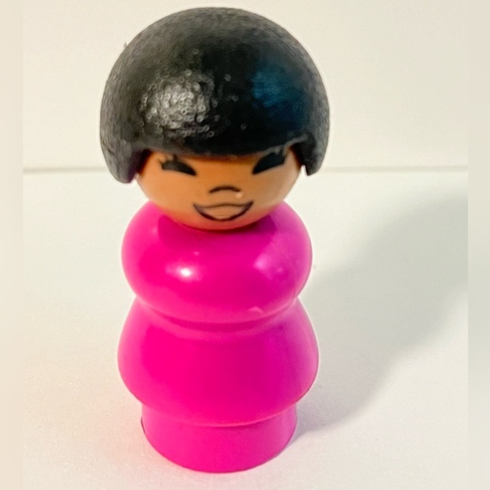 Vintage 1970s Fisher-Price Little People Susan – Sesame Street Muppet Figure